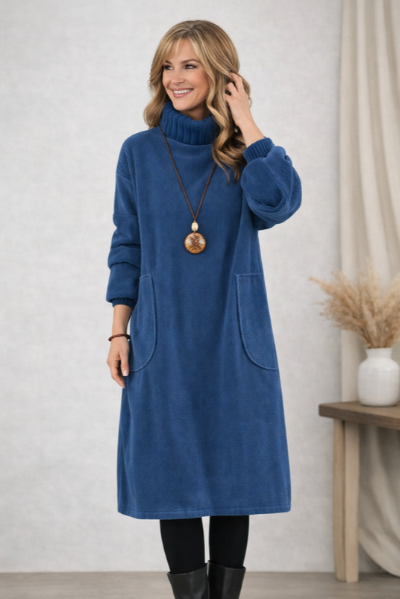 Abito invernale da donna con manica lunga-Dressrepublik